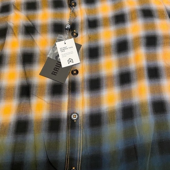 Nwt Rawgear ombré button down shirt - Picture 2 of 7